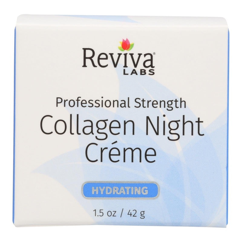 Reviva Labs Collagen Replenishing Night Cream 1.5 Oz.