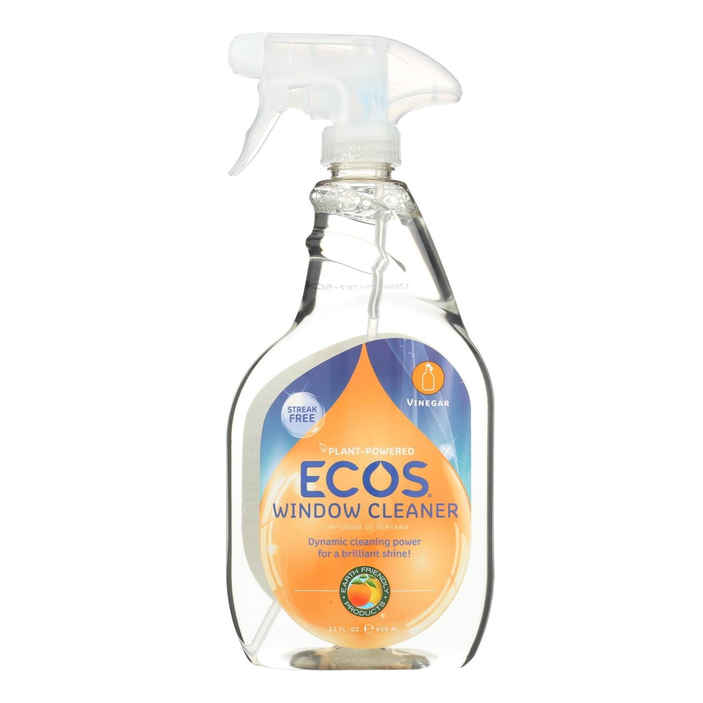 Earth Friendly, Window Cleaner, Vinegar, Pack of 6, 22 FL Oz.