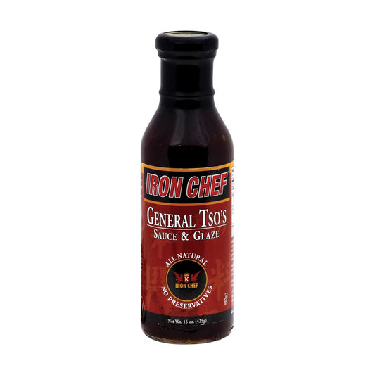 Iron Chef General Tso's Sauce and Glaze (Pack of 6 - 15 oz)