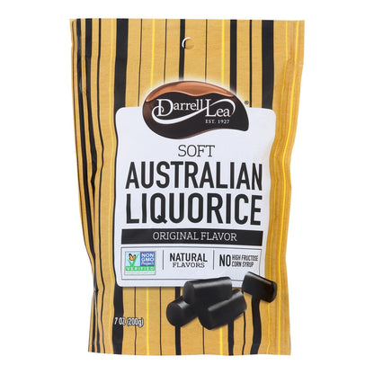 Darrell's Soft Eating Liquorice, Original Flavor, 7 Oz. (Pack of 8)
