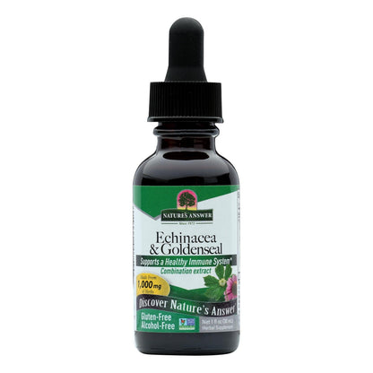 Nature's Answer Echinacea Goldenseal Extract: Immune Support
