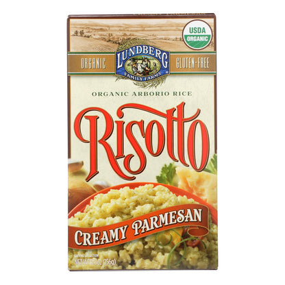 Lundberg Family Farms Organic Creamy Parmesan Risotto, 5.5 oz, Case of 6