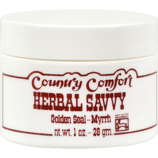 Country Comfort Herbal Savvy Goldn Syl-myrr - 1 Oz