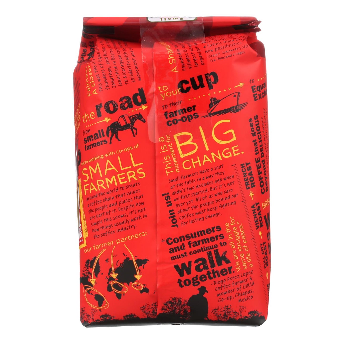 Equal Exchange Organic Decaffeinated Drip Coffee (Pack of 6 - 12 Oz.)
