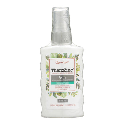 Quantum Research Thera-Zinc Soothing Throat Spray (Pack of 2 Fl Oz)