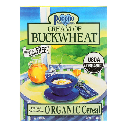 Pocono Organic Cream of Buckwheat (Pack of 6 - 13 Oz.)