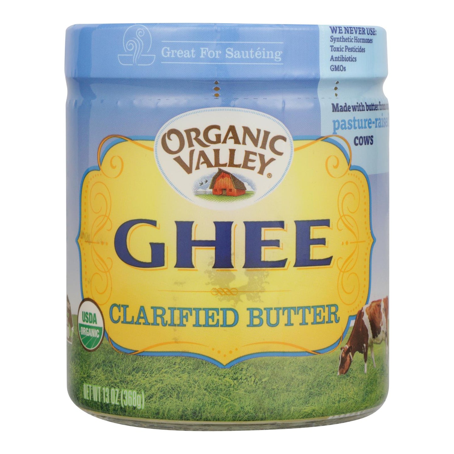 Purity Farms Ghee Clarified Butter (Pack of 12 - 13 Oz.)
