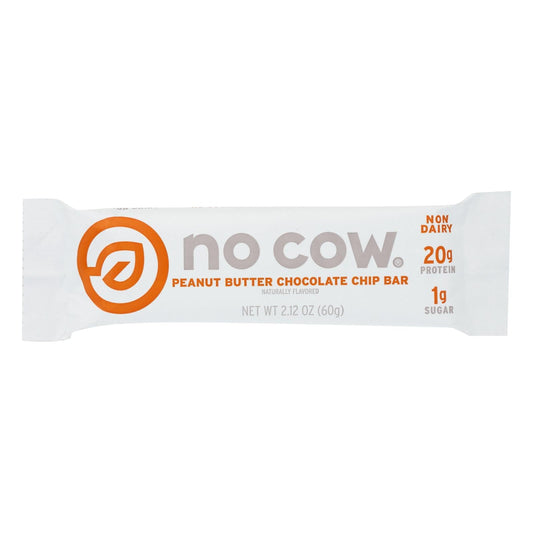 No Cow Plant-Based Protein Bars, Case of 12, 2.12 Oz Each