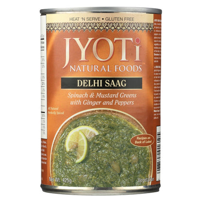 Jyoti Cuisine India Delhi Saag, 15 Oz (Pack of 12)