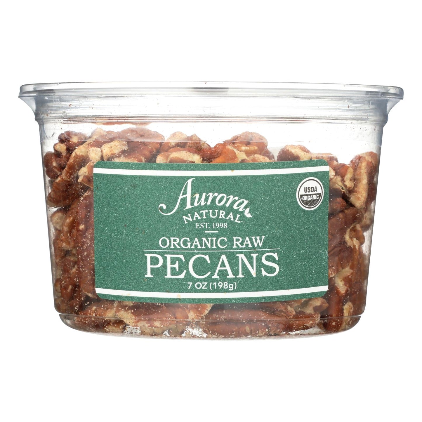 Organic Raw Pecans by Aurora Natural Products - 7 oz. (Pack of 12)