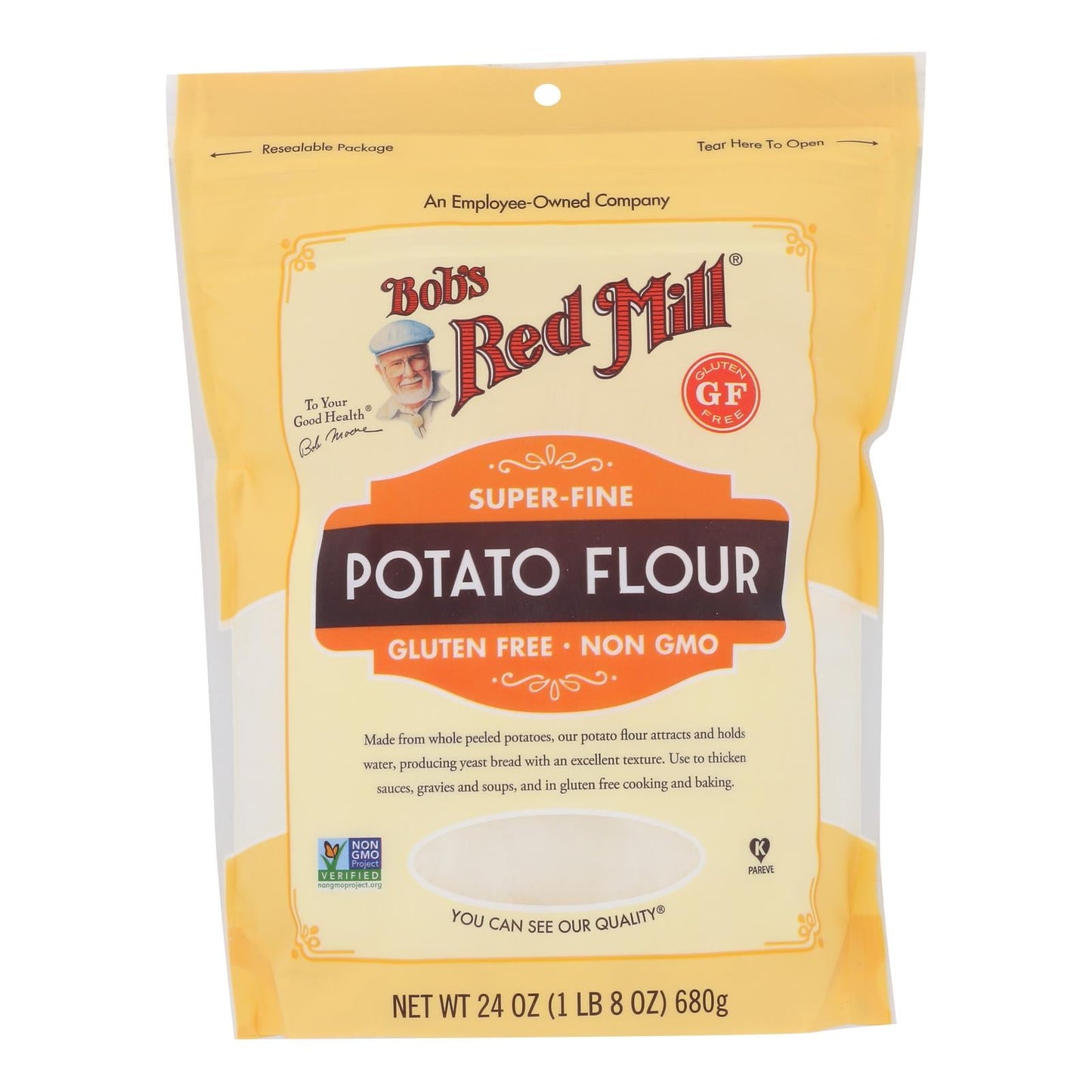 Bob's Red Mill Gluten-Free Potato Flour, 24 oz, Pack of 4
