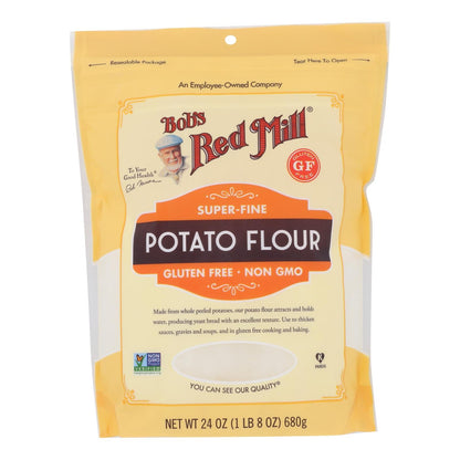 Bob's Red Mill Gluten-Free Potato Flour, 24 oz, Pack of 4