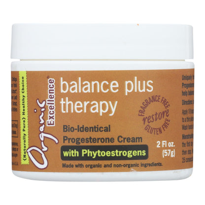 Organic Balance Plus Therapy Cream, 2 Oz.