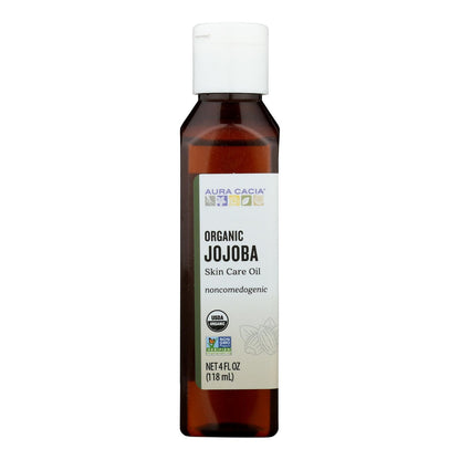 Organic Aromatherapy Jojoba Oil (4 Fl Oz) by Aura Cacia