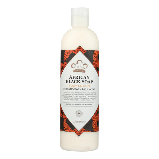 Nubian Heritage African Black Soap Body Lotion (13 Fl. Oz.)