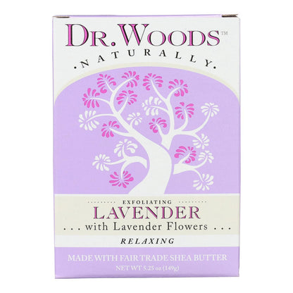Dr. Woods Lavender Castile Soap Bar, 5.25 Oz.