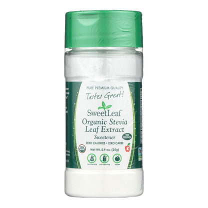 Sweet Leaf Stevia Extract (0.9 Oz.): Zero-Calorie Sweetener for Coffee, Tea, and More