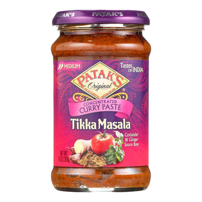 Patak's Tikka Masala Medium Concentrated Curry Paste, 6 x 10 oz. Jars
