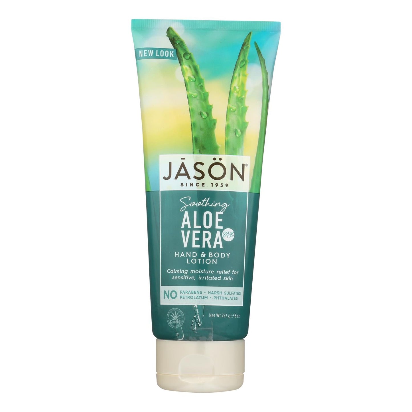 Jason Nourishing Aloe Vera Hand and Body Lotion (Pack of 8) - 25 Fl Oz.