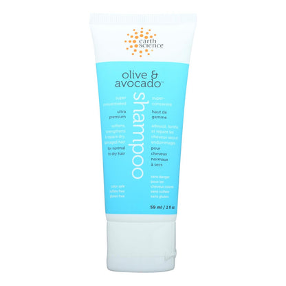 Earth Science Deep Conditioning Shampoo, Repairs & Restores, 2 Oz.