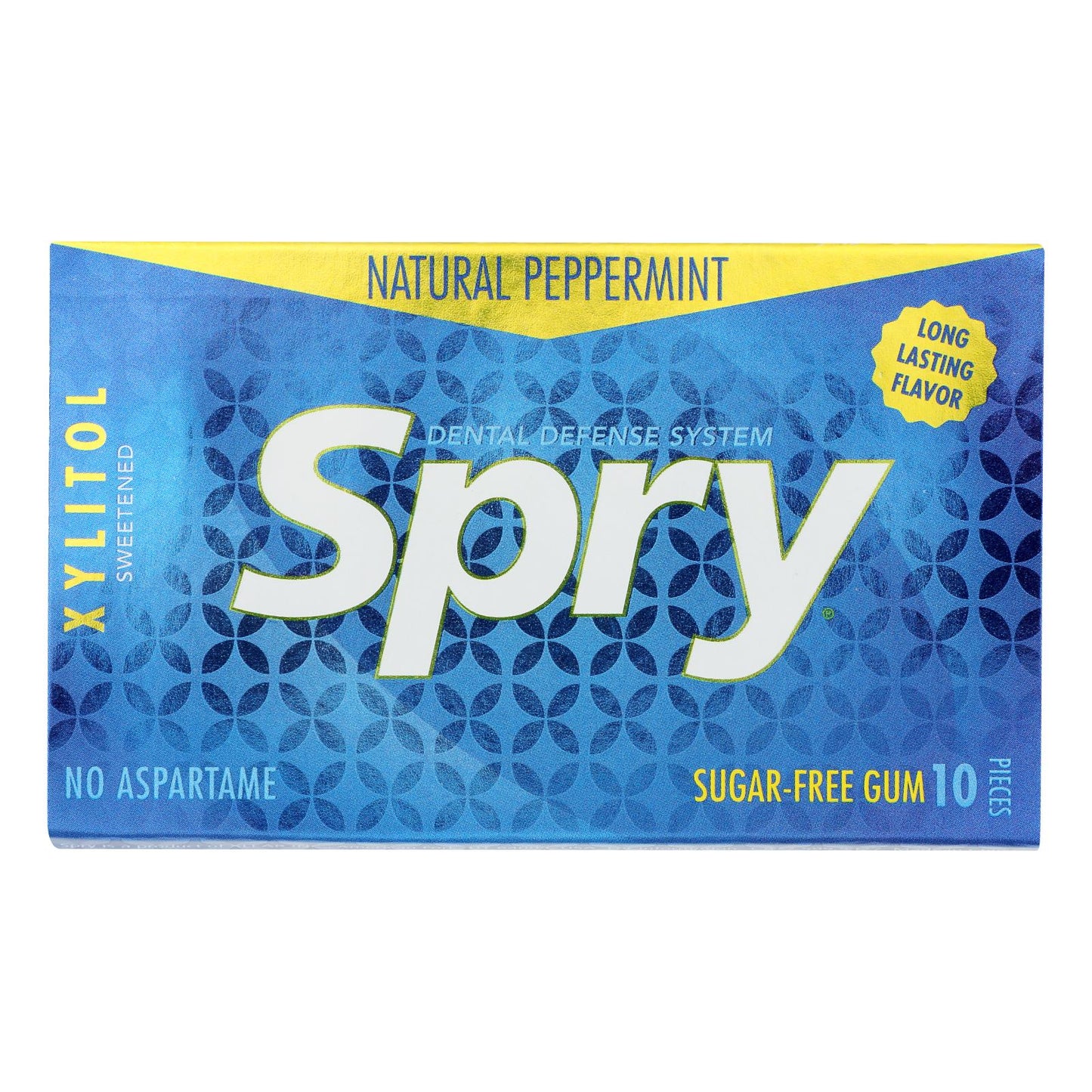 Spry Xylitol Gems: Peppermint Flavor - Pack of 20, 10 Count