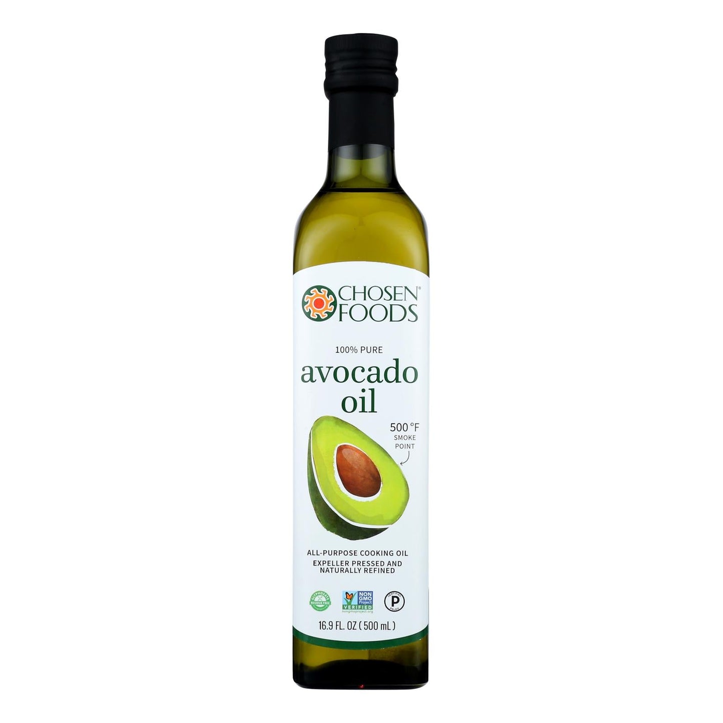 Chosen Foods 16.9 Fl Oz Avocado Oil (Pack of 6)