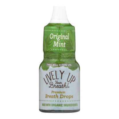 Lively Up Your Breath! Original Mint Premium Breath Drops (Pack of 12 - .27 Fz)