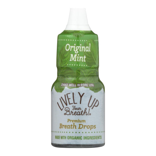Lively Up Your Breath! Original Mint Premium Breath Drops (Pack of 12 - .27 Fz)