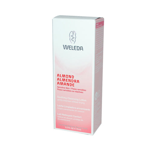 Weleda Almond Soothing Cleansing Lotion (2.5 Fl Oz, Pack of 2)