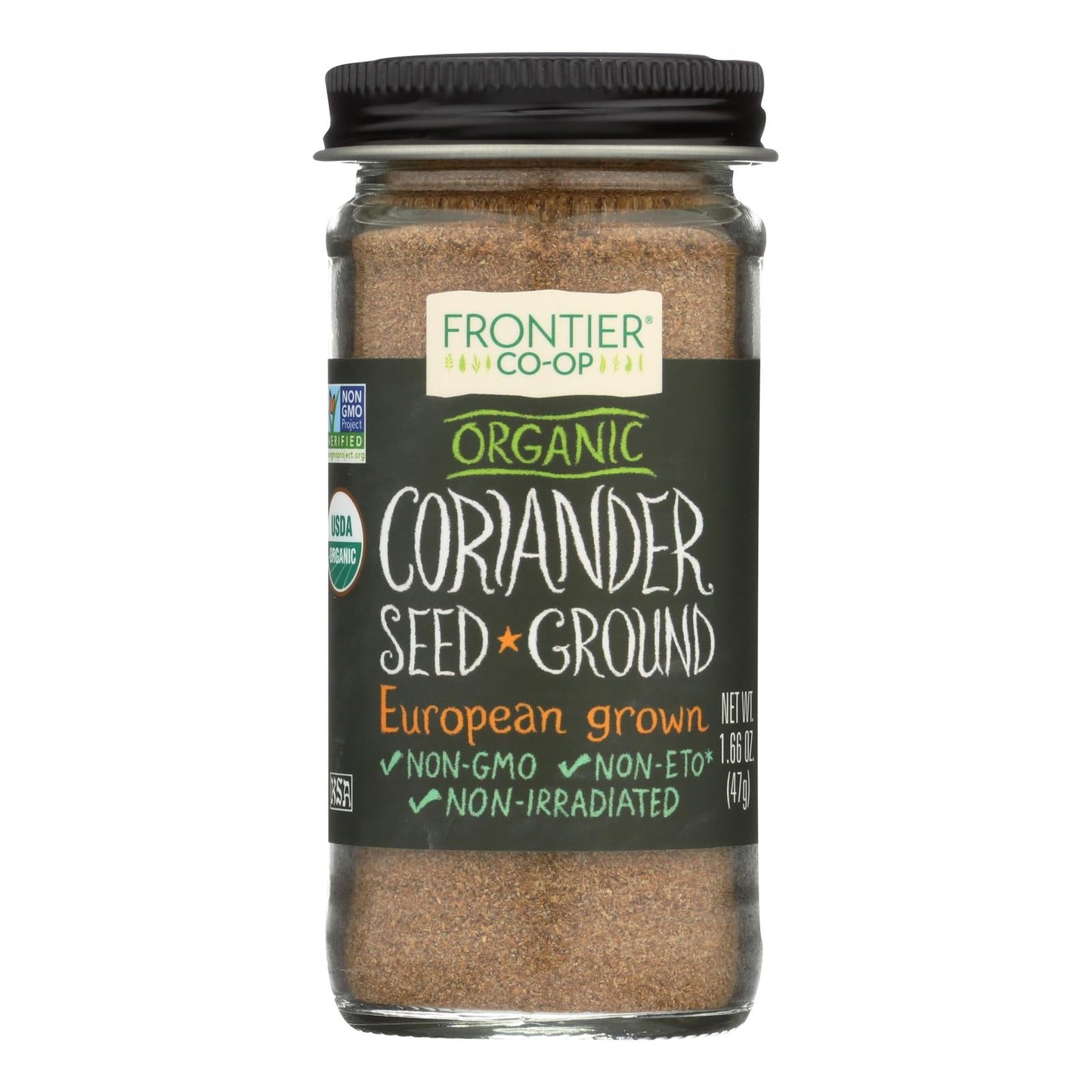 Frontier Herb - Organic Ground Coriander Seed by Frontier (1.60 Oz.)