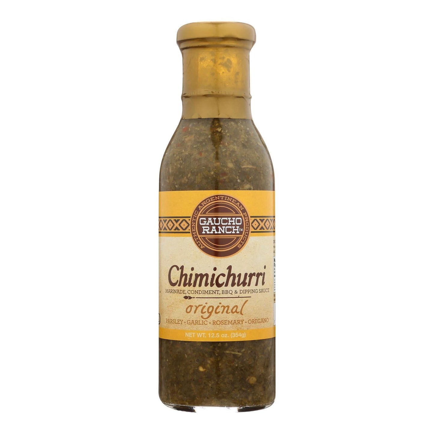 Gaucho Chimichurri Original Dressing, 12.5 Fl. Oz., Pack of 6