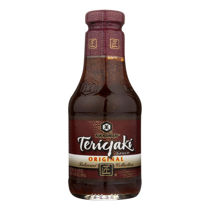 Kikkoman Low Sodium Teriyaki Marinade and Sauce, 20.5 Oz., Pack of 6