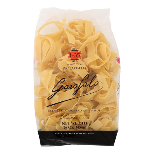 Garofalo Pappardelle Pasta: Authentic Italian Taste (Pack of 12 - 16oz)