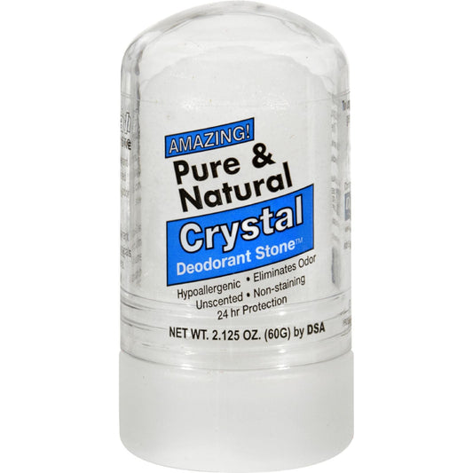 Thai Deodorant Pure & Natural Crystal Stone Mini Stick 2 Oz.