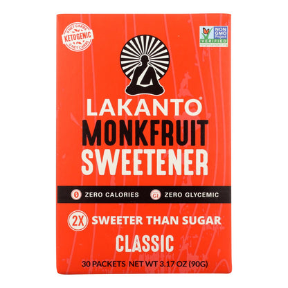 Lakanto Classic Monkfruit Sweetener, 3.17 oz., Pack of 8