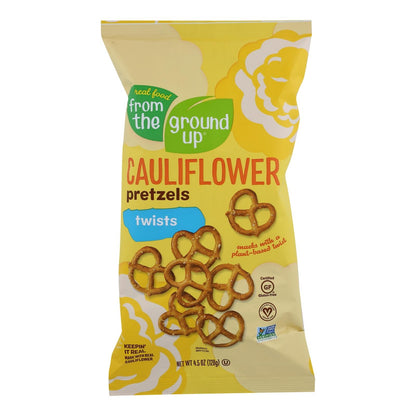 From The Ground Up Cauliflower Twist Pretzel Sticks, 12-Pack (4.5 Oz. Each)