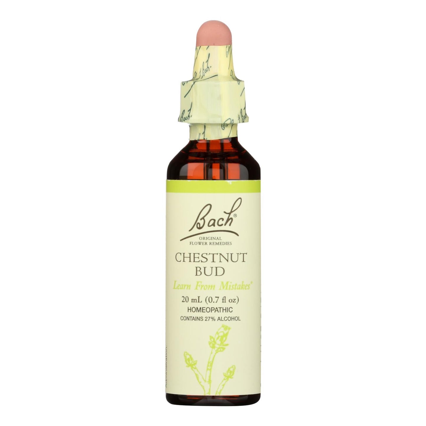 Bach Flower Remedies Essences Chestnut Bud - 0.7 Fl Oz: Emotional Growth & Learning from Past Mistakes