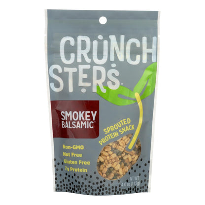 Crunchsters Smoky Balsamic Sprouted Protein Snack, Case of 6, 4 Oz. Each