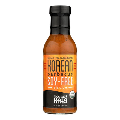 Ocean's Halo Spicy BBQ Sauce, 12 fl oz. (Pack of 6)