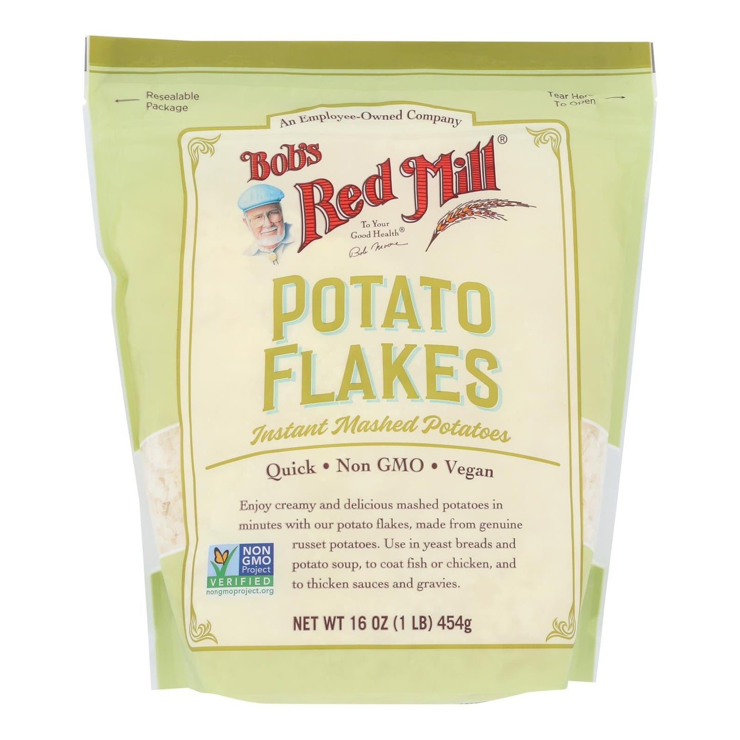 Bob's Red Mill - Flakes Instant Creamy Mashed Potato - Case Of 4 - 16 Oz