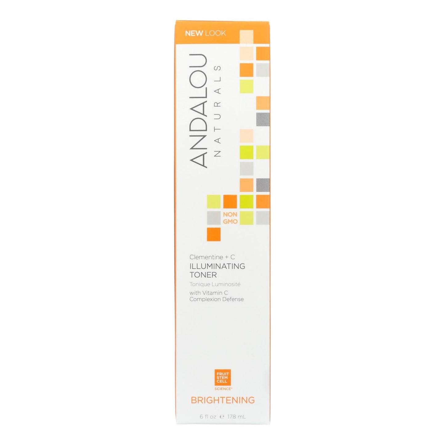 Andalou Naturals Brightening Clementine + C Illuminating Toner (6 Fl Oz)