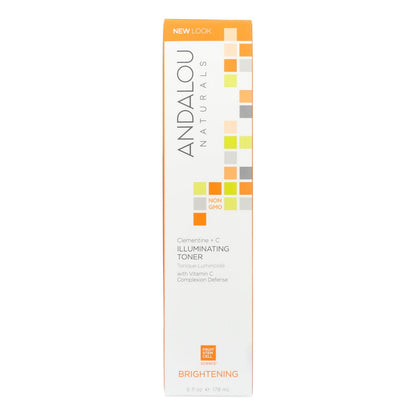 Andalou Naturals Brightening Clementine + C Illuminating Toner (6 Fl Oz)