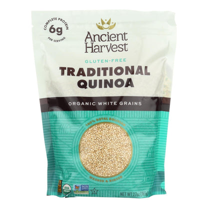 Ancient Harvest Organic Traditional White Quinoa Pack of Six 27oz Bags