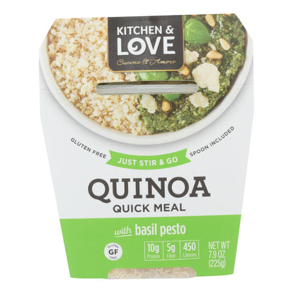 Cucina & Amore Basil Pesto Quinoa Meal, 7.9 oz, Pack of 6