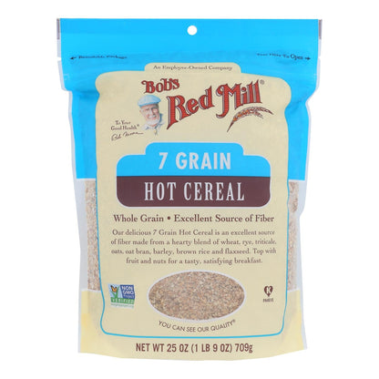 Bob's Red Mill 7 Grain Hot Cereal - Whole Grain Breakfast, 25 oz (Pack of 4)