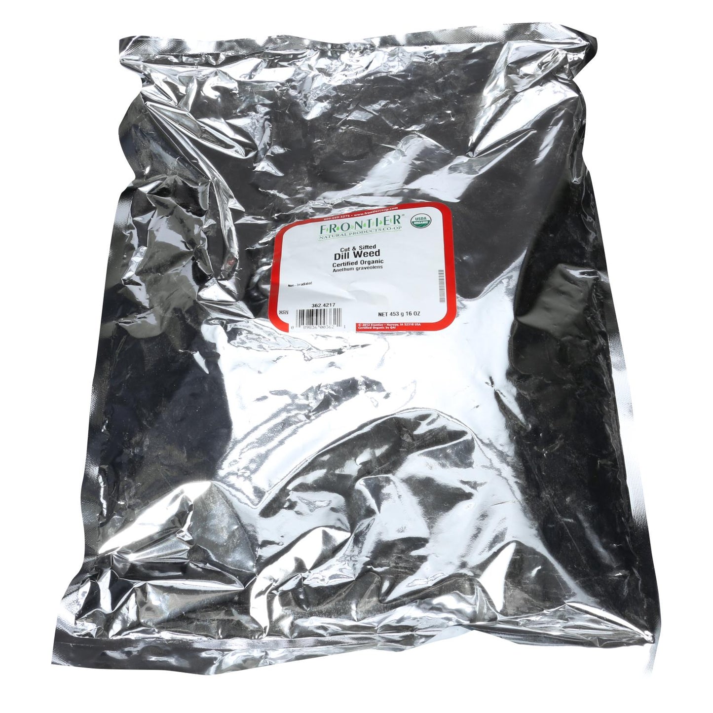 Frontier Herb - Organic  - Dill Weed, 1 lb (Cut and Sifted)