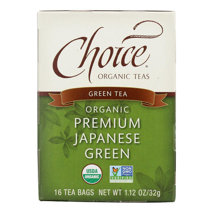 Choice Organic Teas Premium Japanese Green Tea - 6 Pack