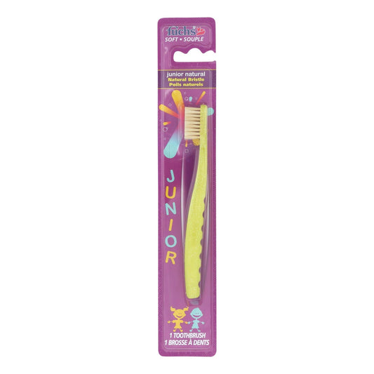 Fuchs Natural Junior Toothbrush for Sensitive Teeth - 12 Pack