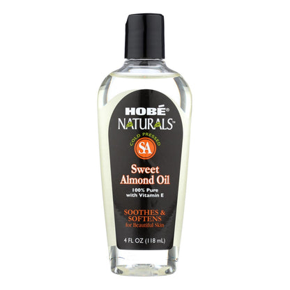 Hobe Labs Hobe Naturals Moisturizing Sweet Almond Oil (4 Fl Oz)