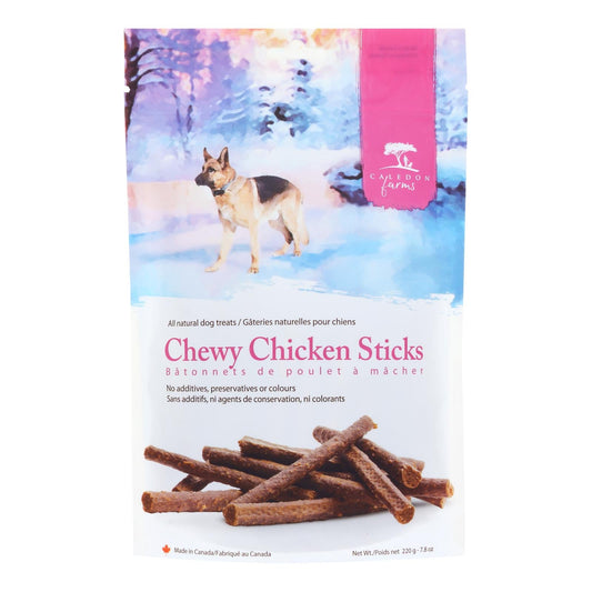Caledon Farms Chewy Chicken Sticks for Dogs (Pack of 4 - 7.8 Oz. Each)